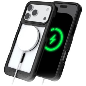 Dėklas Ghostek Atomic Slim MagSafe skirtas Apple iPhone 17 Pro Max juodos spalvos - Image 7