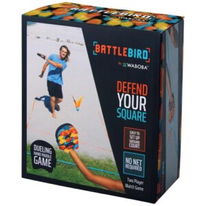 Waboba Battlebird skill game 2x hand rackets 2x shuttlecocks 2x game poles - Image 5