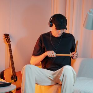 Portable electronic drum kit AeroBand PocketDrum 2 Max brown - Image 6
