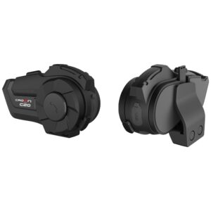 Motorcycle intercom Crown C20 Bluetooth 5.1 juodos spalvos - Image 4
