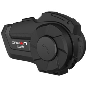 Motorcycle intercom Crown C20 Bluetooth 5.1 juodos spalvos - Image 5