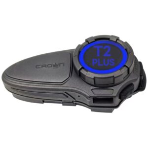 Motorcycle intercom Crown C200 Mesh Bluetooth juodos spalvos