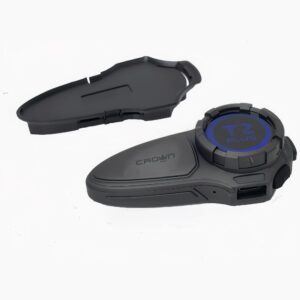 Motorcycle intercom Crown C200 Mesh Bluetooth juodos spalvos - Image 3