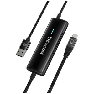 Ottocast CA450-T Mirror Touch CarPlay Car Adapteris Black - Image 4