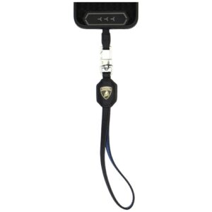 Universal Lamborghini D1 Leather Handstrap blue