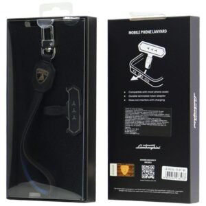 Universal Lamborghini D1 Leather Handstrap blue - Image 3