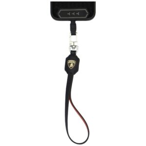 Universal Lamborghini D1 Leather Handstrap oranžinės spalvos