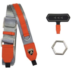 Universal Lamborghini D1 Crossbody Webbing Strap oranžinės spalvos - Image 2