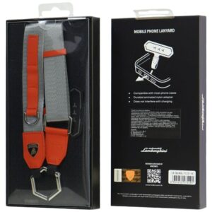 Universal Lamborghini D1 Crossbody Webbing Strap oranžinės spalvos - Image 3