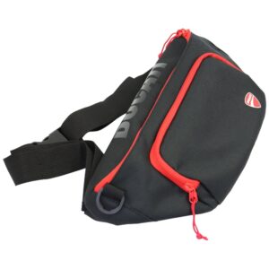 Universal Ducati waist bag Waist Bag juodos spalvos - Image 3