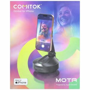 Comitok Mota Magnetic Apple iPhone Holder juodos spalvos - Image 4