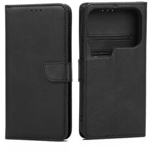 Marv Wallet Dėklas Xiaomi 17 Pro juodos spalvos
