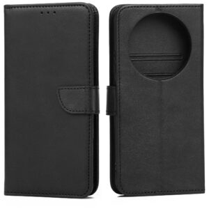Marv Wallet Dėklas Honor Magic 8 Lite juodos spalvos