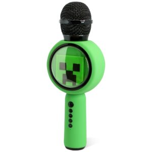Karaoke Microphone LED with Wireless Speaker OTL Minecraft Creeper - Image 3