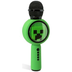 Karaoke Microphone LED with Wireless Speaker OTL Minecraft Creeper - Image 5