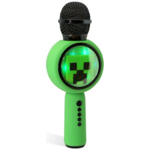 Karaoke Microphone LED with Wireless Speaker OTL Minecraft Creeper - Image 6