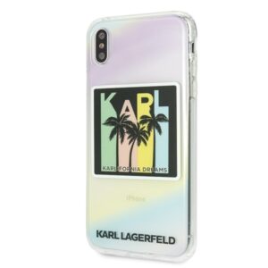 Karl Lagerfeld KLHCI65IRKD Apple iPhone Xs Max kietas dėklas Kalifornia Dreams - Image 2