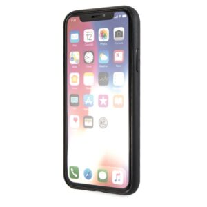 Karl Lagerfeld KLHCPXDLHRE Apple iPhone X/Xs raudonos spalvos Iconic Glitter Karl`s Head - Image 6