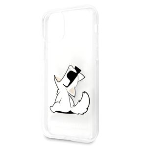 Karl Lagerfeld KLHCN61CFNRC Apple iPhone 11 6,1" / Xr kietas dėklas skaidrus Choupette Fun - Image 5