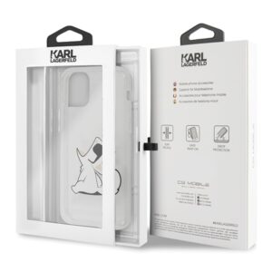 Karl Lagerfeld KLHCN61CFNRC Apple iPhone 11 6,1" / Xr kietas dėklas skaidrus Choupette Fun - Image 7
