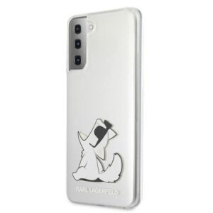 Karl Lagerfeld KLHCS21MCFNRC S21+ G996kietas dėklas skaidrus Choupette Fun - Image 2