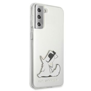 Karl Lagerfeld KLHCS21MCFNRC S21+ G996kietas dėklas skaidrus Choupette Fun - Image 4