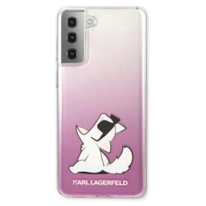 Karl Lagerfeld KLHCS21MCFNRCPI S21+ G996kietas dėklas rožinės spalvos Choupette Fun - Image 3