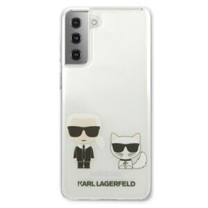 Karl Lagerfeld KLHCS21MCKTR S21+ G996kietas dėklas skaidrus Karl & Choupette - Image 3