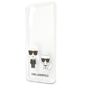 Karl Lagerfeld KLHCS21MCKTR S21+ G996kietas dėklas skaidrus Karl & Choupette - Image 6