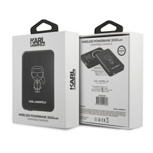 Karl Lagerfeld Induction Powerbank KLPBMSOIBK 3000mAh MagSafe - Image 4