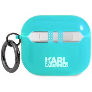Karl Lagerfeld KLA3UCHFL AirPods 3 dėklas mėlynos spalvos Choupette - Image 2