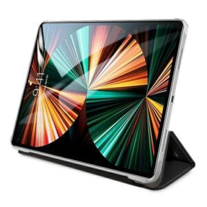 Karl Lagerfeld KLFC12OKMK Apple iPad 12.9" Pro 2021 Book Cover juodos spalvos Saffiano Karl Iconic - Image 2