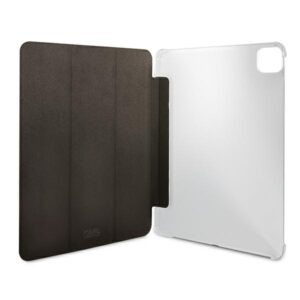 Karl Lagerfeld KLFC12OKMK Apple iPad 12.9" Pro 2021 Book Cover juodos spalvos Saffiano Karl Iconic - Image 3