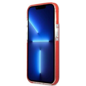 Karl Lagerfeld KLHCP13LTPE2TR Apple iPhone 13 Pro / 13 6,1" kietas dėklas red Karl&Choupette Head - Image 5