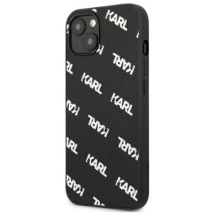 Karl Lagerfeld KLHCP13SPULMBK3 Apple iPhone 13 mini 5,4" kietas dėklas juodos spalvos Allover - Image 2