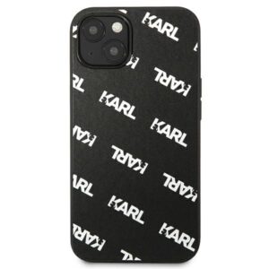 Karl Lagerfeld KLHCP13SPULMBK3 Apple iPhone 13 mini 5,4" kietas dėklas juodos spalvos Allover - Image 3
