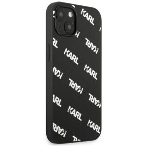Karl Lagerfeld KLHCP13SPULMBK3 Apple iPhone 13 mini 5,4" kietas dėklas juodos spalvos Allover - Image 4