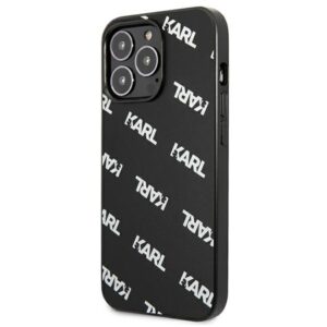 Karl Lagerfeld KLHCP13LPULMBK3 Apple iPhone 13 Pro / 13 6,1" kietas dėklas juodos spalvos Allover - Image 2