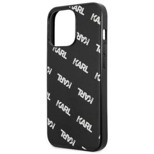 Karl Lagerfeld KLHCP13LPULMBK3 Apple iPhone 13 Pro / 13 6,1" kietas dėklas juodos spalvos Allover - Image 6