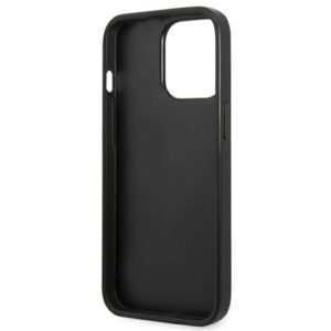 Karl Lagerfeld KLHCP13LSFMP2DG Apple iPhone 13 Pro / 13 6,1" kietas dėklas silver Saffiano Plaque - Image 7