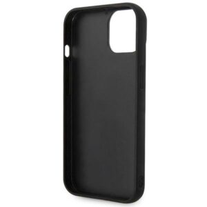 Karl Lagerfeld KLHCP14SPSQPK Apple iPhone 14/ 15 / 13 6,1" kietas dėklas juodos spalvos Puffy Ikonik Pin - Image 7