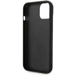 Karl Lagerfeld KLHCP14SPSQAK Apple iPhone 14/ 15 / 13 6,1" kietas dėklas juodos spalvos Puffy Elongated Logo - Image 7