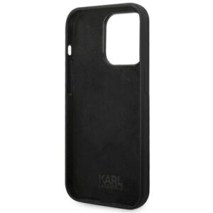 Karl Lagerfeld KLHCP14LSLCTBK Apple iPhone 14 Pro 6,1" kietas dėklas juodos spalvos Silicone Choupette Body - Image 7