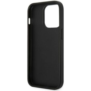 Karl Lagerfeld KLHCP14LSAPCHK Apple iPhone 14 Pro 6,1" kietas dėklas juodos spalvos Saffiano Choupette Head Patch - Image 7