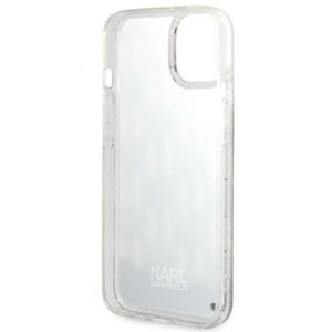 Karl Lagerfeld KLHCP14MLMNMK Apple iPhone 14 Plus / 15 Plus 6,7" kietas dėklas juodos spalvos Liquid Glitter Monog - Image 7