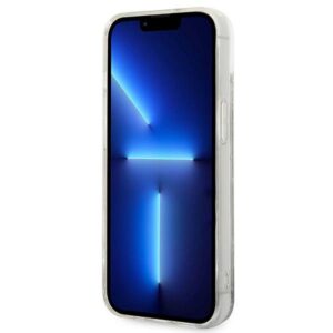 Karl Lagerfeld KLHCP14SLMNMS Apple iPhone 14/ 15 / 13 6,1" kietas dėklas silver Liquid Glitter Monogram - Image 5