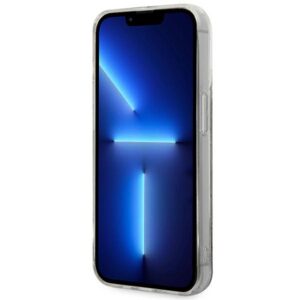 Karl Lagerfeld KLHCP14LLMNMS Apple iPhone 14 Pro 6,1" kietas dėklas silver Liquid Glitter Monogram - Image 5