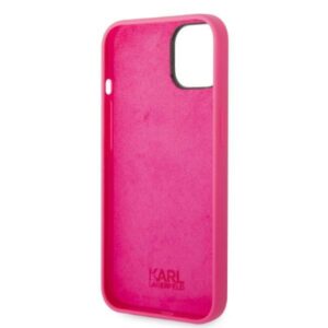 Karl Lagerfeld KLHCP14MSRSGRCF Apple iPhone 14 Plus / 15 Plus 6,7" kietas dėklas rožinės spalvos Silicone RSG - Image 7