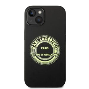 Karl Lagerfeld KLHCP14MSRSGRCK Apple iPhone 14 Plus / 15 Plus 6,7" kietas dėklas juodos spalvos Silicone RSG - Image 3