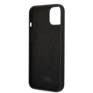 Karl Lagerfeld KLHCP14MSRSGRCK Apple iPhone 14 Plus / 15 Plus 6,7" kietas dėklas juodos spalvos Silicone RSG - Image 7